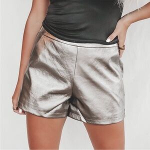 Buddy Love NWT vegan leather shorts
